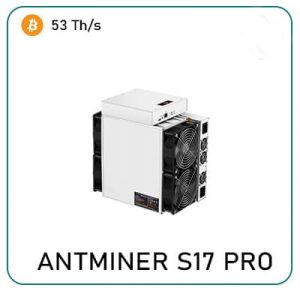 Buy Antminer S17-Pro (53Th) .